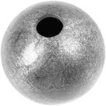 40mm Hollow Steel Ball drilled one side to accept 12mm round bar